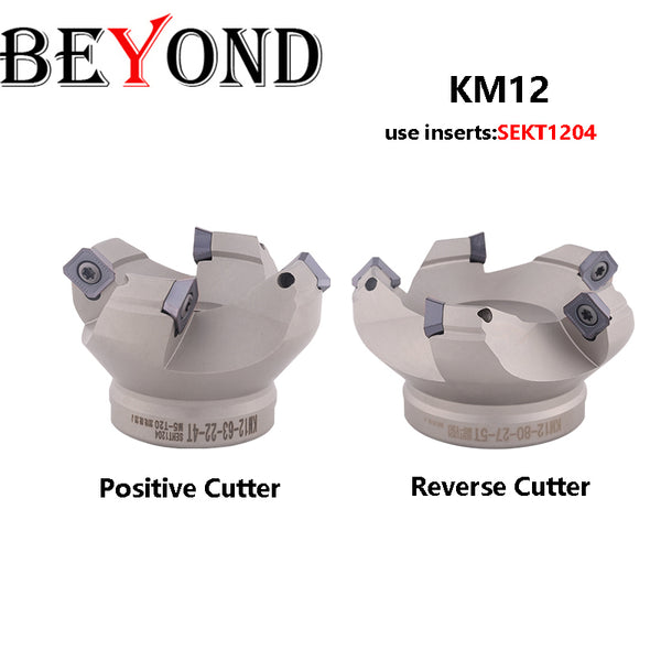 KM12-250-60-10T 45° Shell Type Reverse Milling Cutter Disc – Efficient Steel Machining