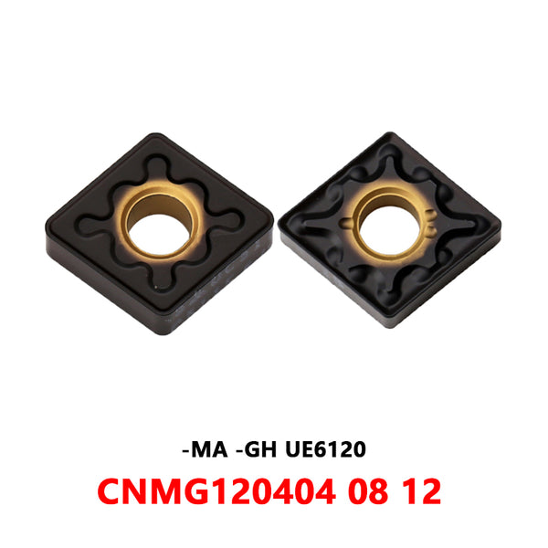 CNMG120404/120408-MA UE6120 CNMG120412-GH CNMG Inserts For Steel Parts