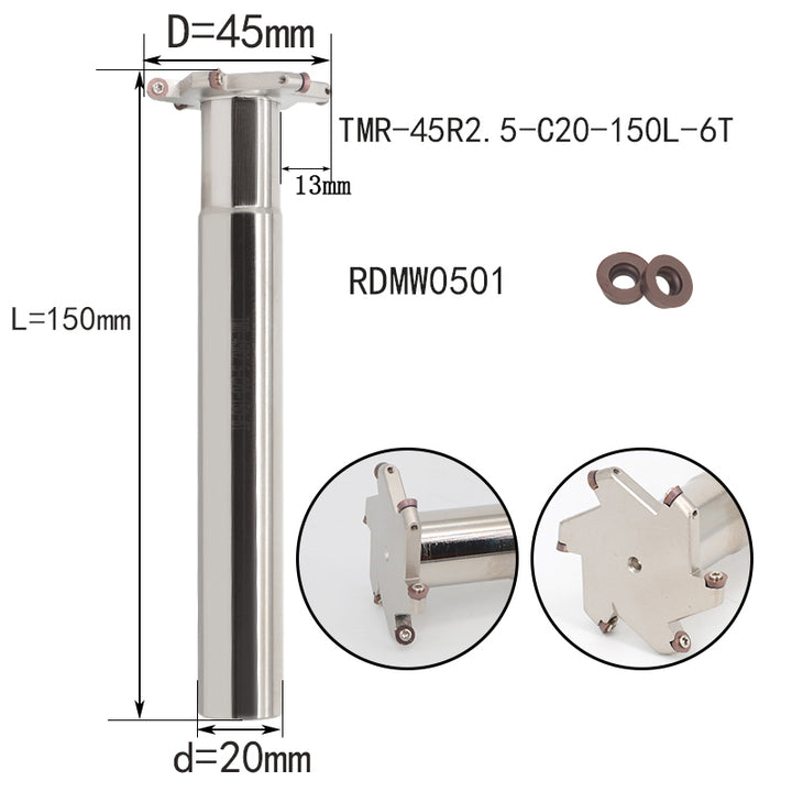 TMR-45R2.5-C20-150L-6T