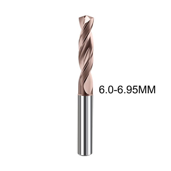 BEYOND 6.0-6.95mm HRC60 3D Coated Carbide Drill Bits