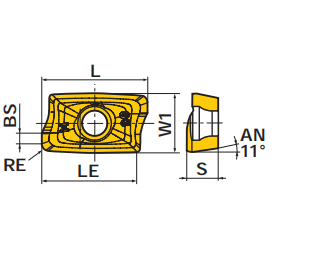 AOMT123608PEER-M VP20RT | Mitsubishi APX3000 Tough Grade AOMT123608PEER-M VP20RT | Mitsubishi APX3000 Tough Grade
