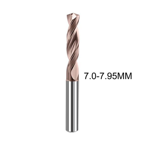 BEYOND 7.0-7.95mm HRC60 3D Coated Carbide Drill Bits