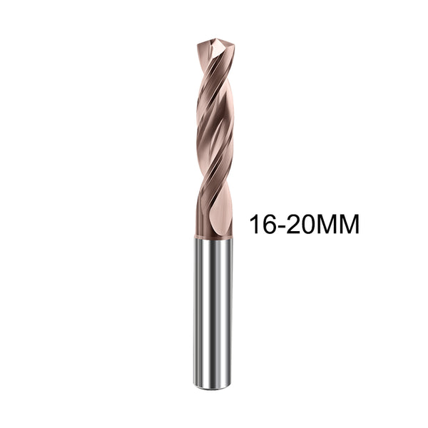 16-20mm HRC60 3D Coated Carbide Drill Bit