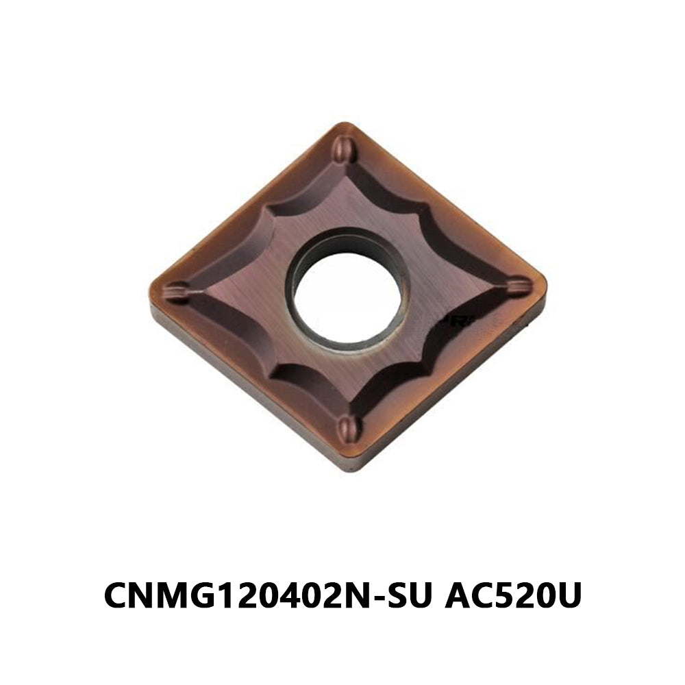 New Sumitomo Carbide Inserts Cnmg120402n-su Ac520u 10pcs/box - Foto 6