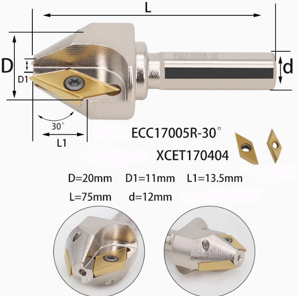 ECC17005R-30°-C12