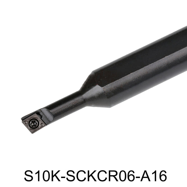 S10K-SCKCR06-A16 Internal lathe boring bars Tool Holder | Alloy Steel, 75° Cutting Edge Angle