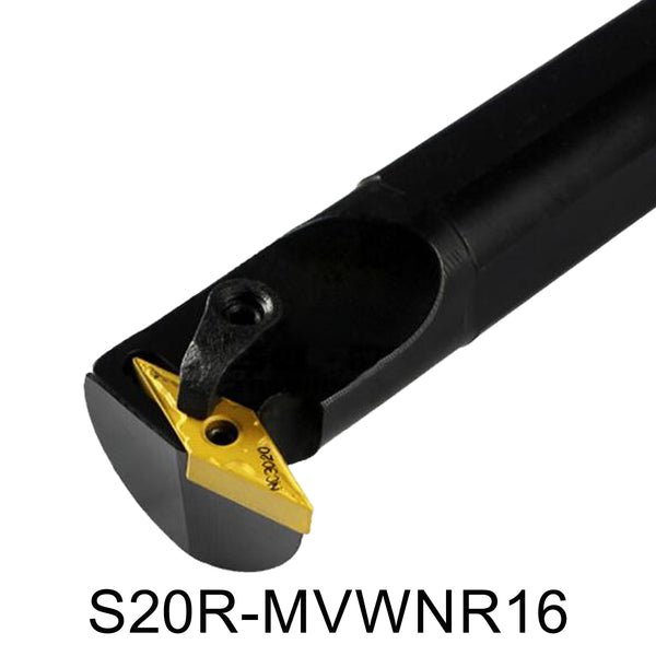 S20R-MVWNR16 CNC Boring Bar Tool Holder - Alloy Steel, Multi-Lock System 20*200mm