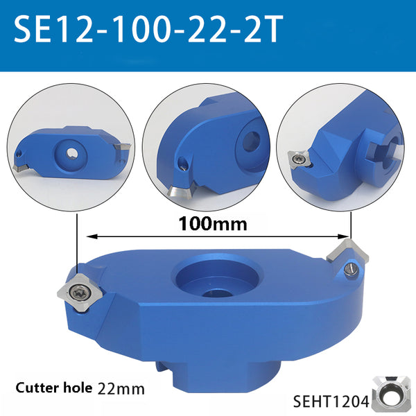 KM12-100-22-2T 45° Milling Cutter – Durable Bridge Cutterhead for High-Precision Machining