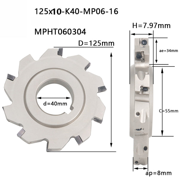 SMC 125x10-K40-MP06-16