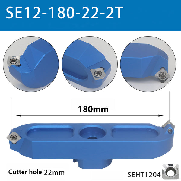 KM12-180-22-2T 45° Bridge Cutterhead for Aluminum – Precision Cutter