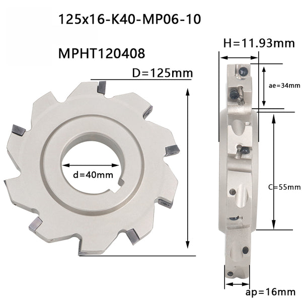 SMC 125x16-K40-MP12-10