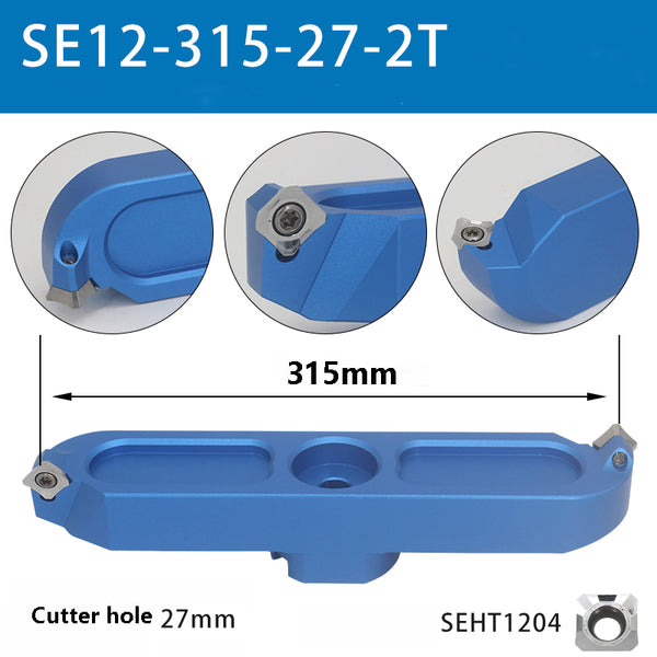 400R-315-27-2T 90° Bridge Cutterhead Milling Cutter | Durable Aluminum Cutter