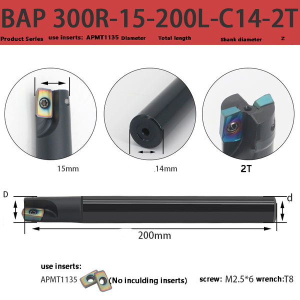 BAP300R-15-200-C14-2T