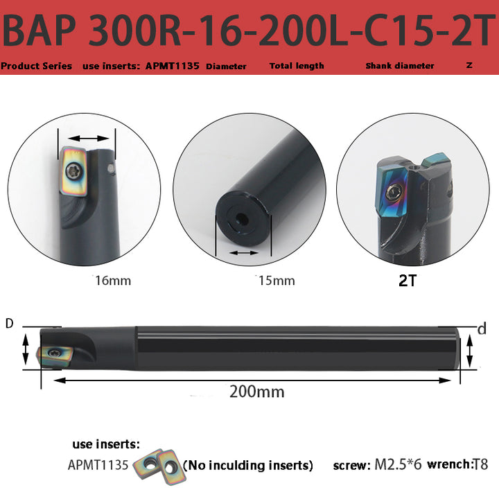 BAP300R-16-200-C15-2T