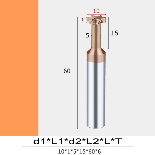 10mm T-Slot Milling Cutter