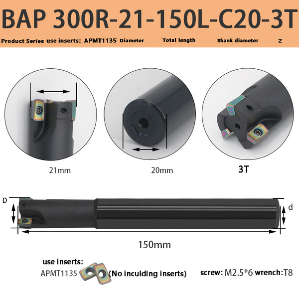 BAP300R-21-150-C20-3T