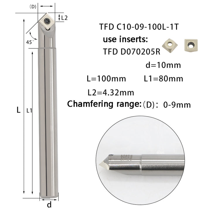 TFD45° C10-09-100L-1T(0-9)