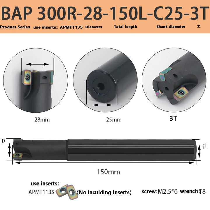 BAP300R-28-150-C25-3T