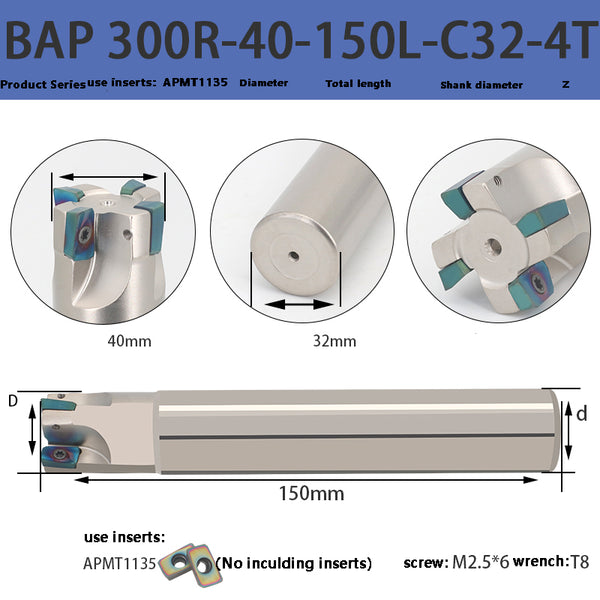 BAP300R-40-150-C32-4T