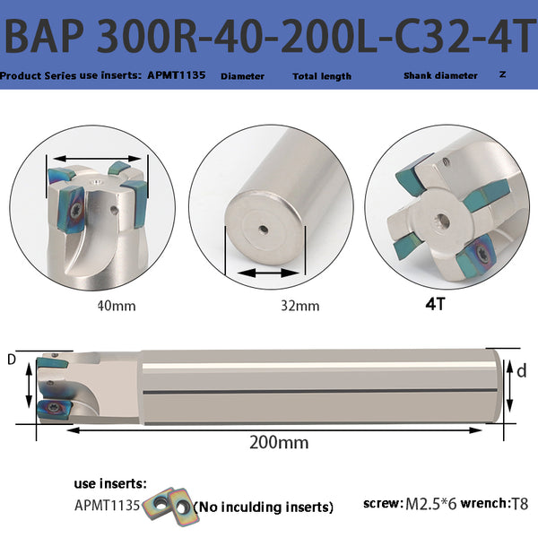 BAP300R-40-200-C32-4T