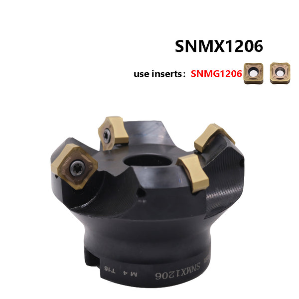 SNMX1206-50-22-4T 45° Milling Cutter – Durable, High-Precision Cutter for Fast Feed Machining