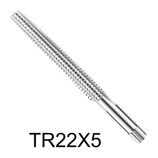 TR22 Trapezoidal Thread Tap (3/4/5mm Pitch) – HSS Cobalt High-Speed Steel Left/Right Hand Tap, 22mm Thread Diameter