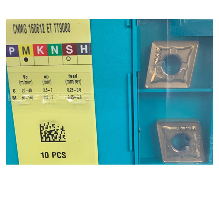 TaeguTec CNMG160612ET TT9080 | PVD Insert for Stainless & HRSA ...