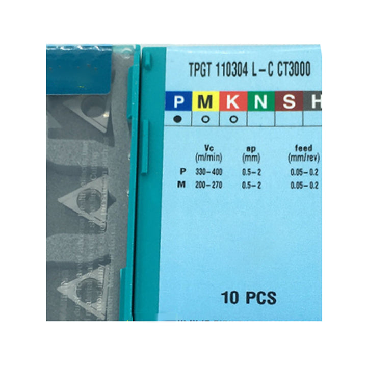 Taegutec TPGT 110304L-C CT3000 Cermet Left-Hand Precision Boring ...