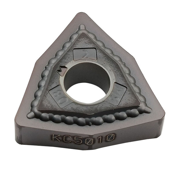 KENNAMETAL WNMG080404FP KC5010 turning insert for finishing steel