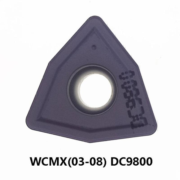 WCMX 030204 for U drill Inserts WCMX030204 WCMX040204 WCMX050308 WCMX06T308 WCMX080412 DC9800 Lathe