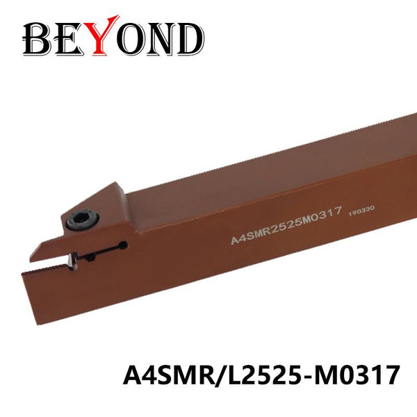 BEYOND A4SMR A4SML 2525 A4SML2525-M0317 A4SMR2525 M0417 M0626 Lathe Cutter Bar Spring Steel Turning