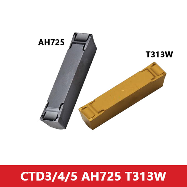 CTD3 CTD4 CTD5 AH725 T313W Grooving Inserts