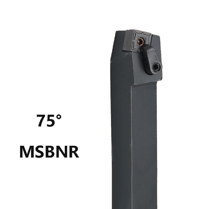 BEYOND 75° MSBNR MSBNL MSBNR1616H12 MSBNR2525M12 Lathe Cutter Shank External Turning Tool Holder Turning Tool OYYU Champions League 